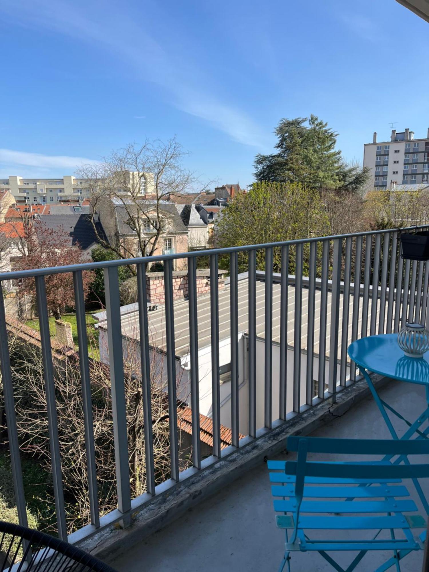 Centre Reims Cathedrale Avec Balcon Apartment Bagian luar foto
